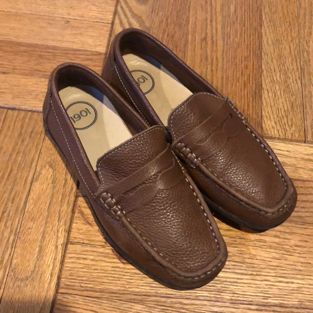 Penny Loafer Driving Shoe. Size 12/ 30EU